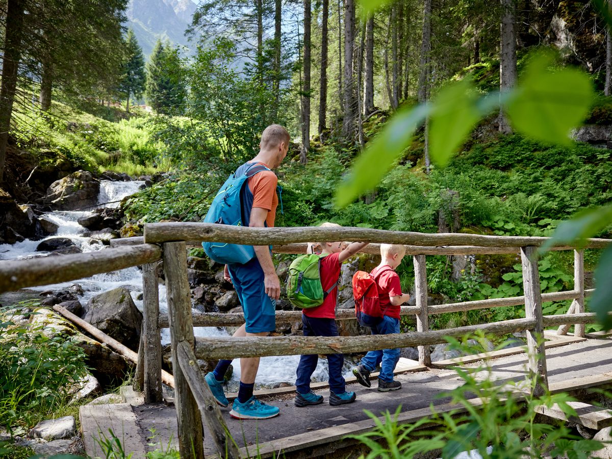 Auf dem Gagla Weg in Gargellen