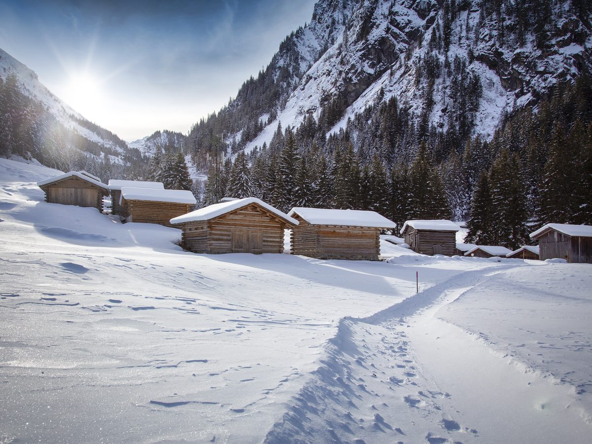 Winter in Partenen
