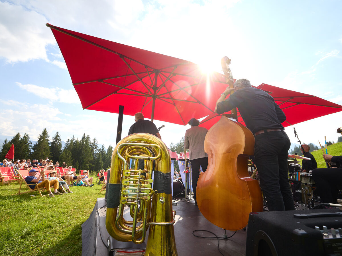Blasmusik auf der Alm bei den Montafoner Resonanzen