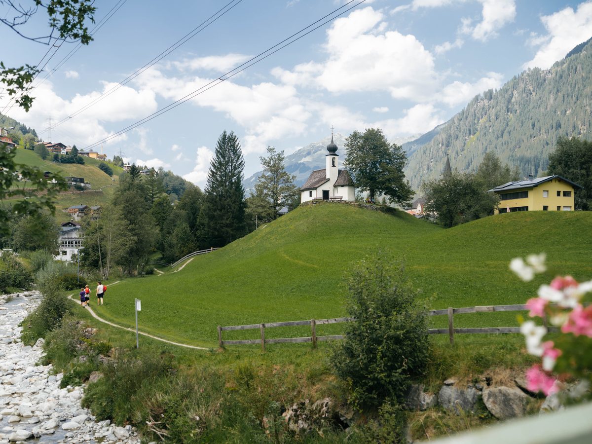 Auf dem Gagla Weg in Gaschurn