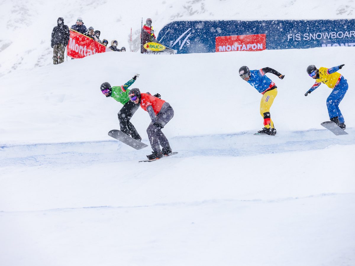 Snowboardcross-Weltcup am Grasjoch