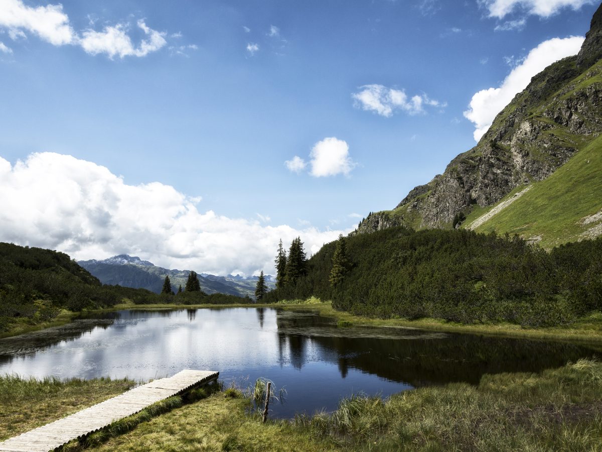 Der Wiegensee im Verwall