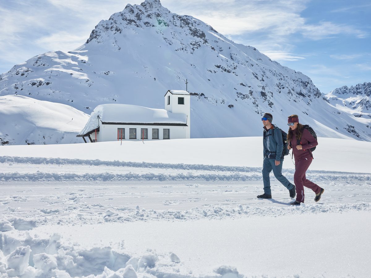 Winterwandern an der Silvretta-Bielerhöhe